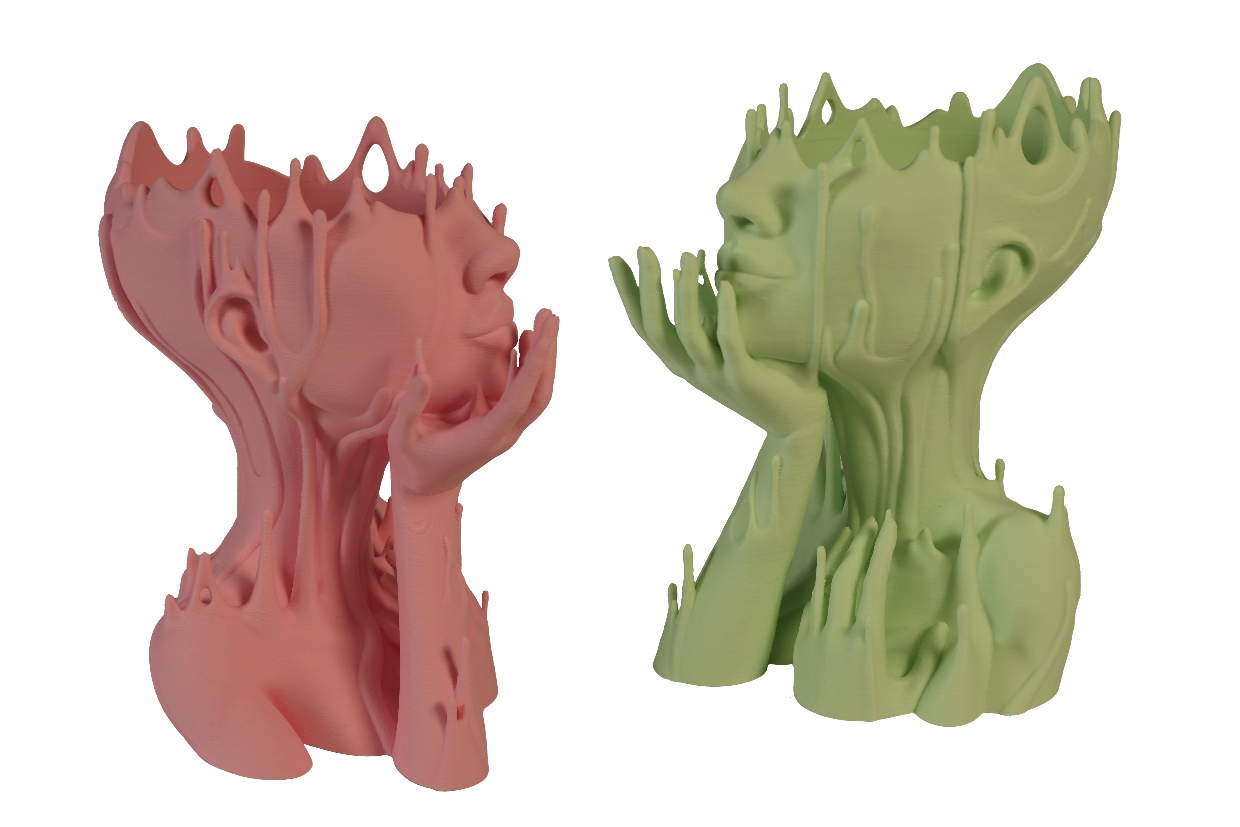 Melted Girl Vase